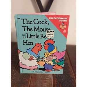 Vintage 1988 "The Vintage The C___, The Mouse and The Little Red Hen" Book